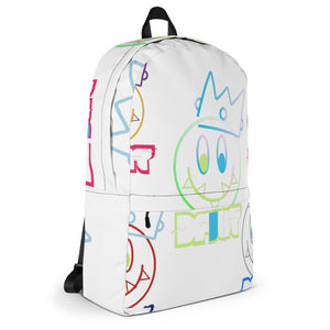 DFiNT Crazy Happy Backpack ( White)