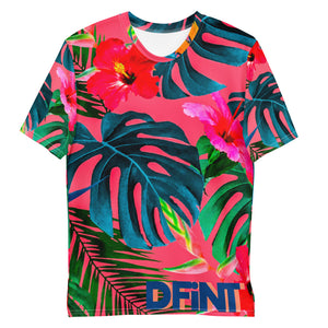 Pink Tropical Pattern Men's t-shirt
