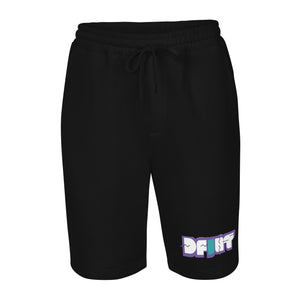 DFiNT Logo Men's fleece shorts ( Purple/Teal)