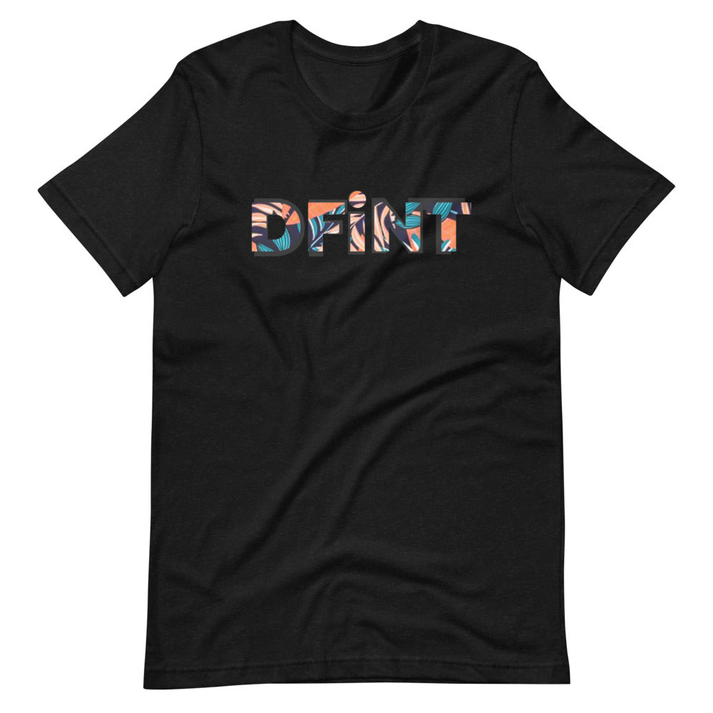 Pattern DFiNT logo Short-sleeve unisex t-shirt