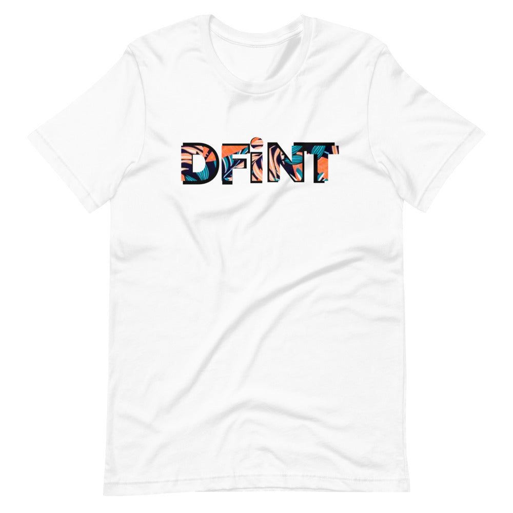 Pattern DFiNT logo Short-sleeve unisex t-shirt